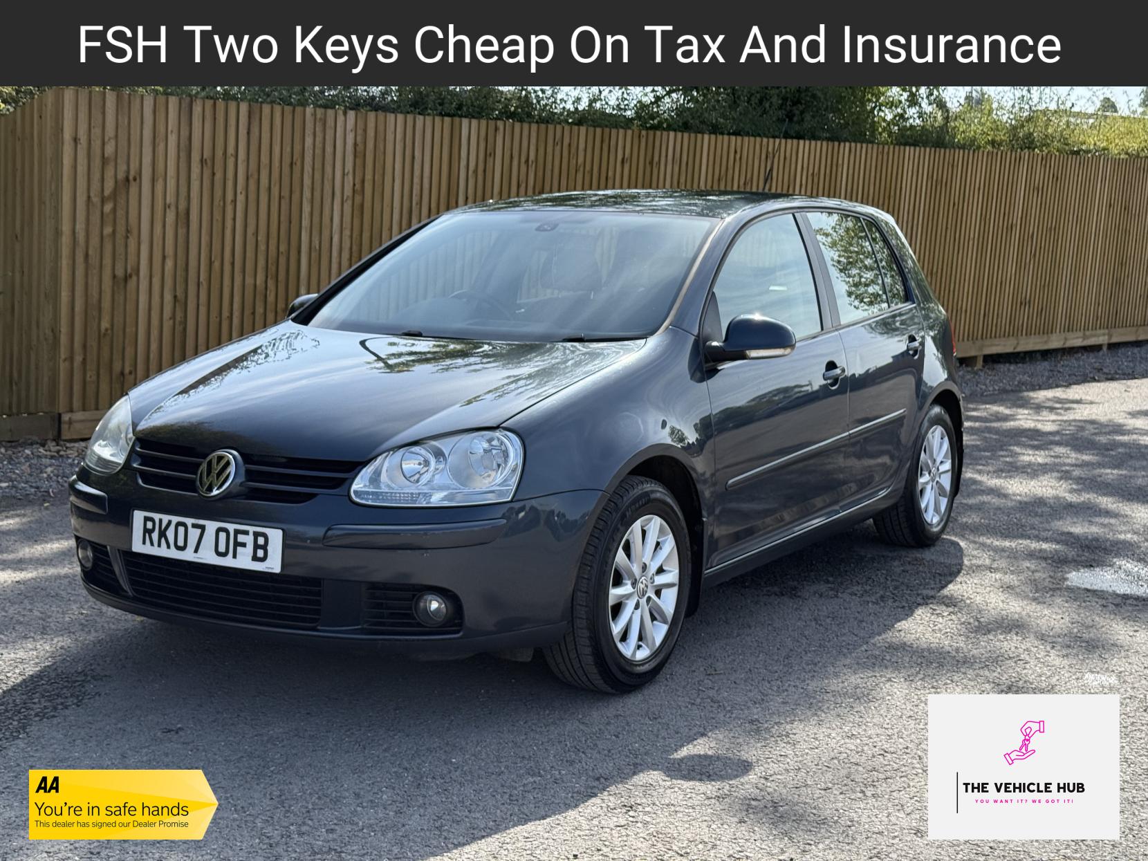 Volkswagen Golf 1.6 FSI Match Hatchback 5dr Petrol Manual (159 g/km, 113 bhp)
