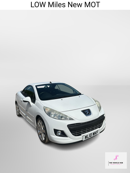 Peugeot 207 CC 1.6 VTi GT Convertible 2dr Petrol Manual Euro 5 (120 ps)