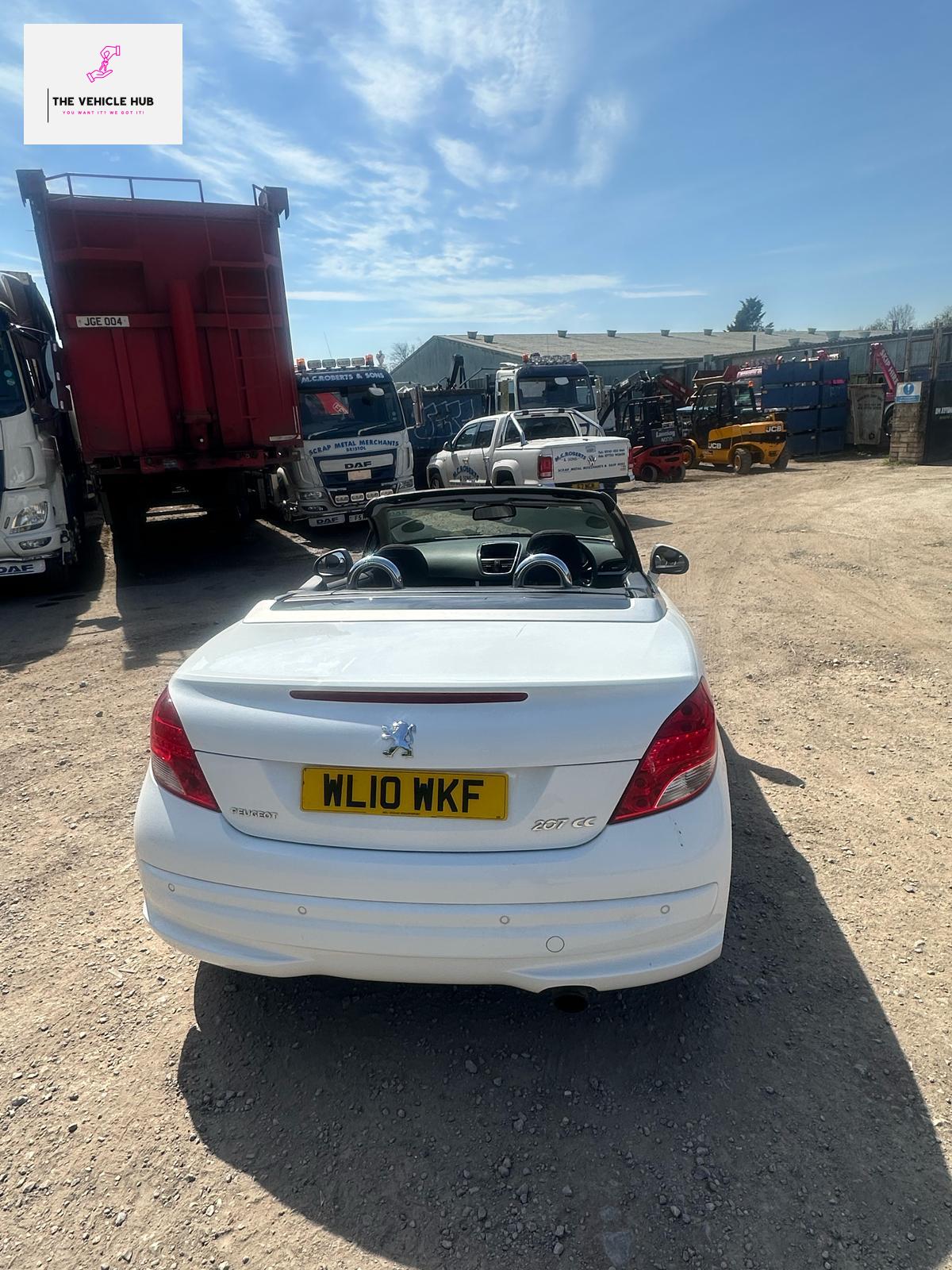 Peugeot 207 CC 1.6 VTi GT Convertible 2dr Petrol Manual Euro 5 (120 ps)