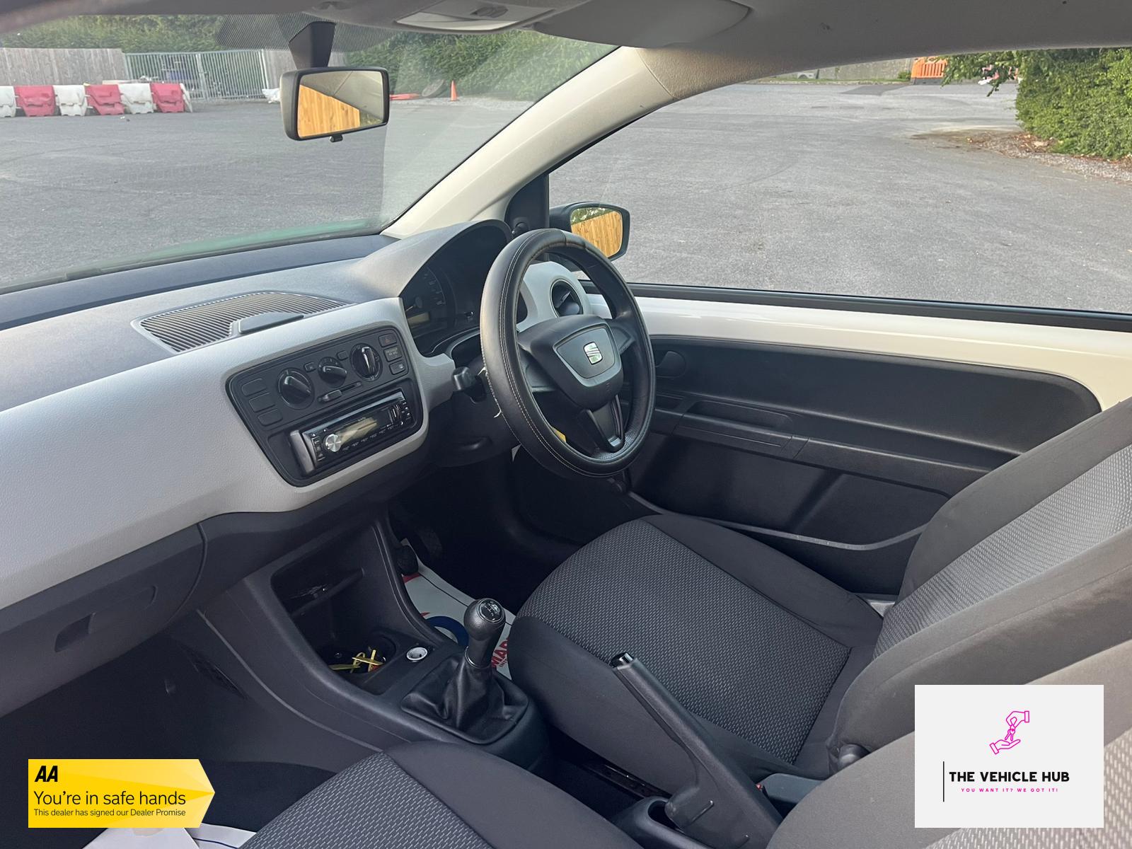 SEAT Mii 1.0 12v S AC Hatchback 3dr Petrol Manual Euro 5 (60 ps)