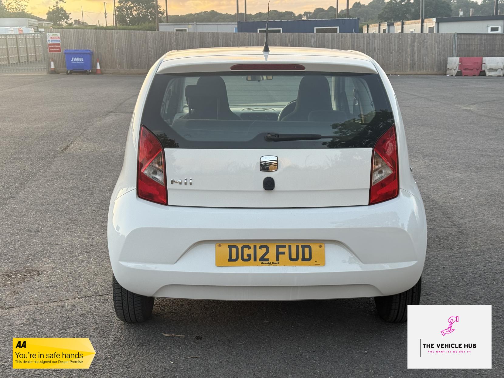 SEAT Mii 1.0 12v S AC Hatchback 3dr Petrol Manual Euro 5 (60 ps)