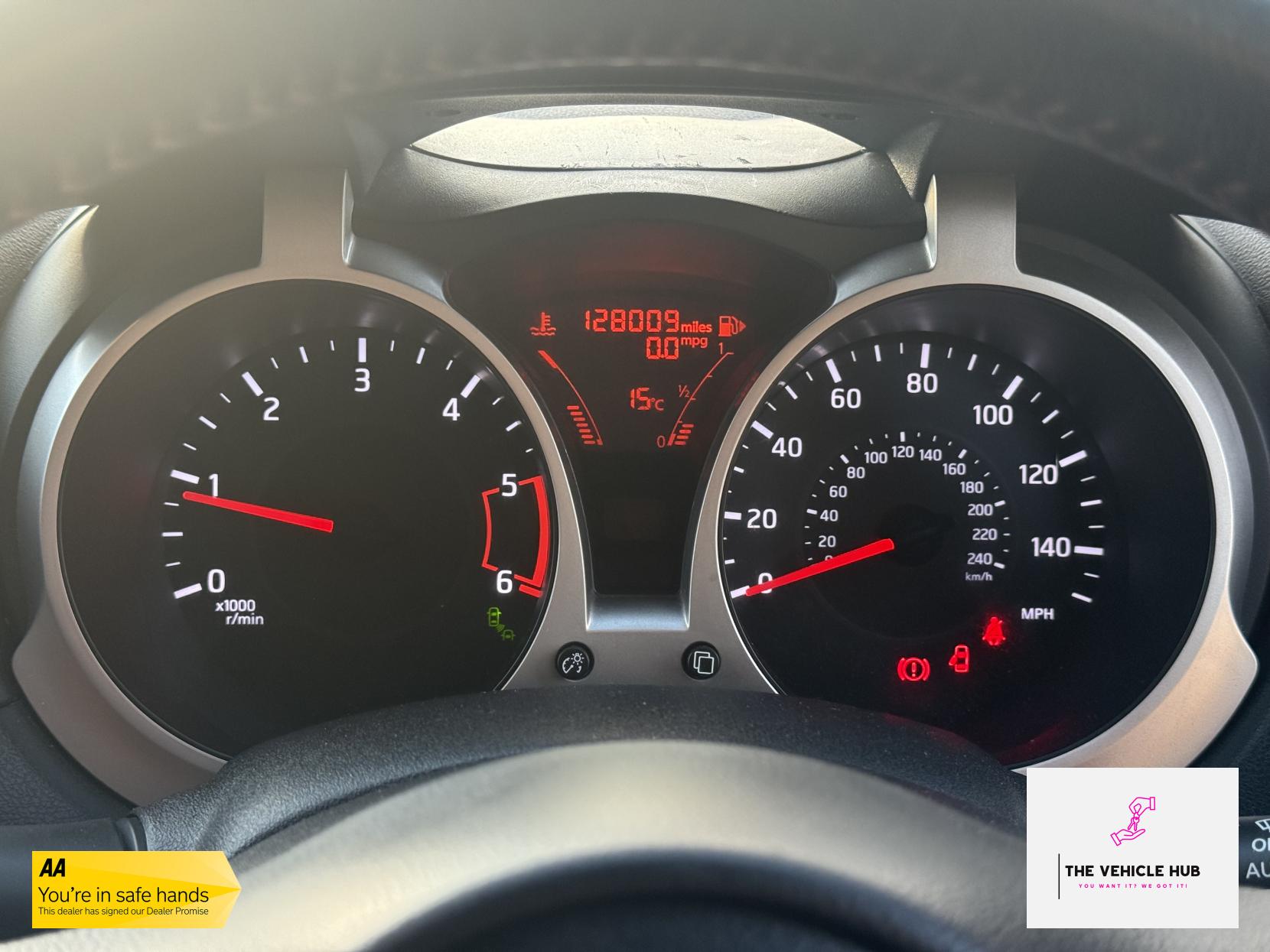 Nissan Juke 1.5 dCi 8v Tekna SUV 5dr Diesel Manual Euro 5 (s/s) (110 ps)