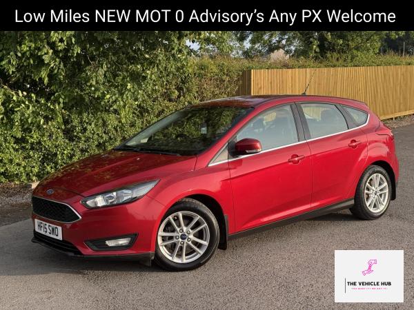 Ford Focus 1.0T EcoBoost Zetec Hatchback 5dr Petrol Manual Euro 6 (s/s) (125 ps)